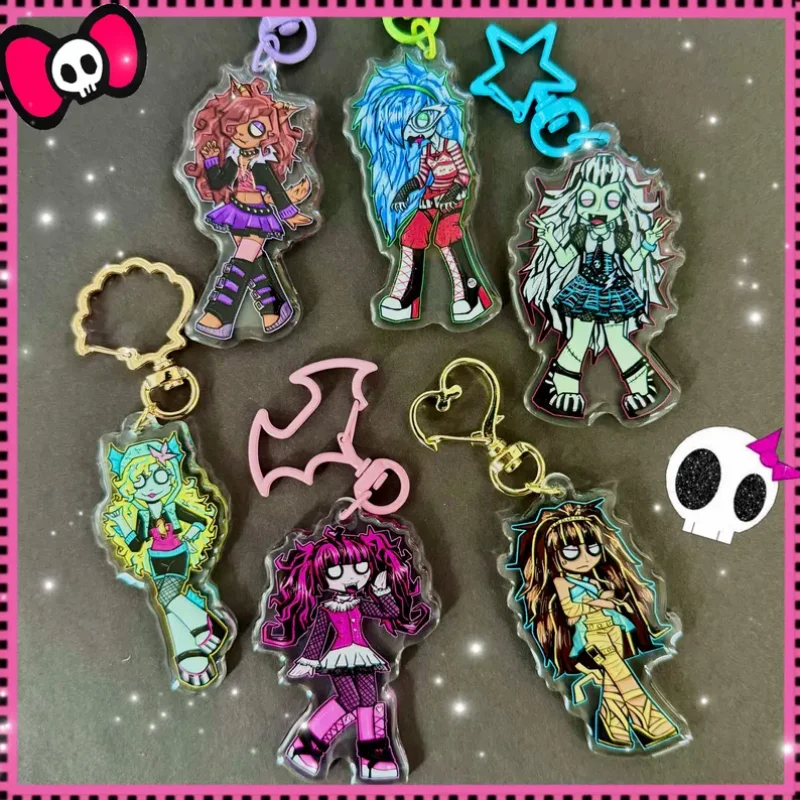 Tech Girl Accessories - Monster Woman School Emo Scene Acryl