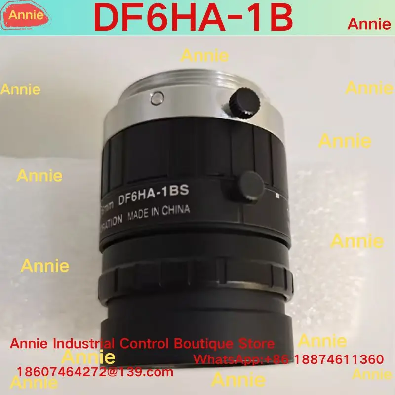 Second-hand test OK   Fixed focus industrial lens DF6HA-1B