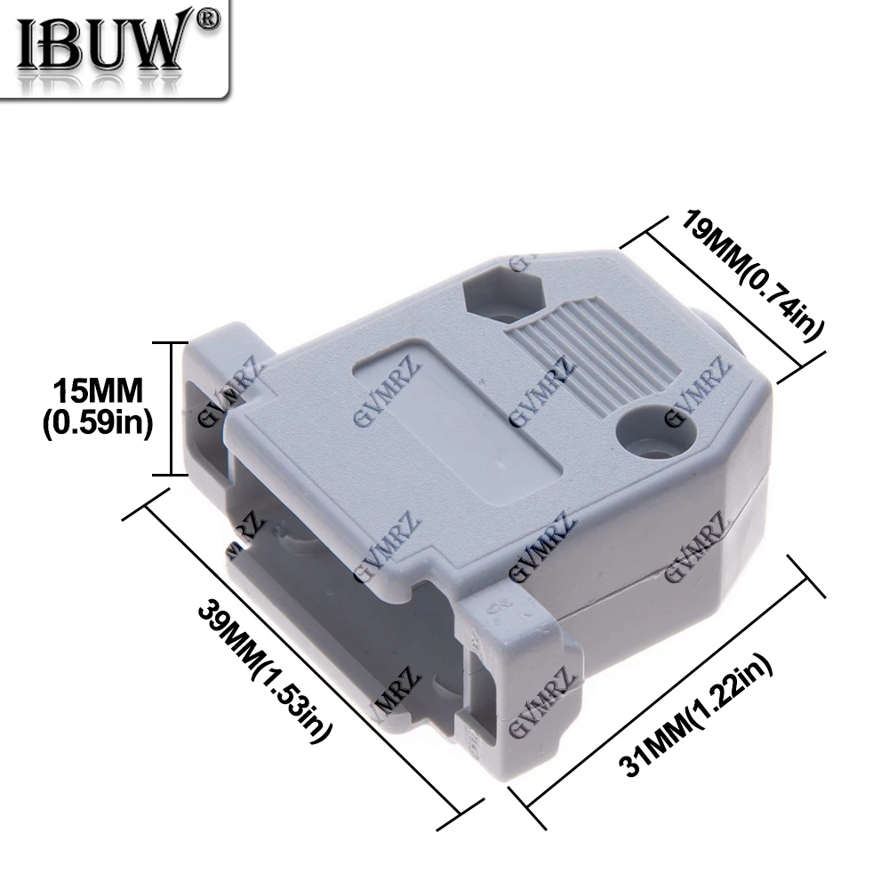 2Set DP9 DB9 DB15 Serial COM Plug Connectors Hole/Pin Male Female Port Socket D Sub  DB25 Adapter Connector Core DB37 RS232