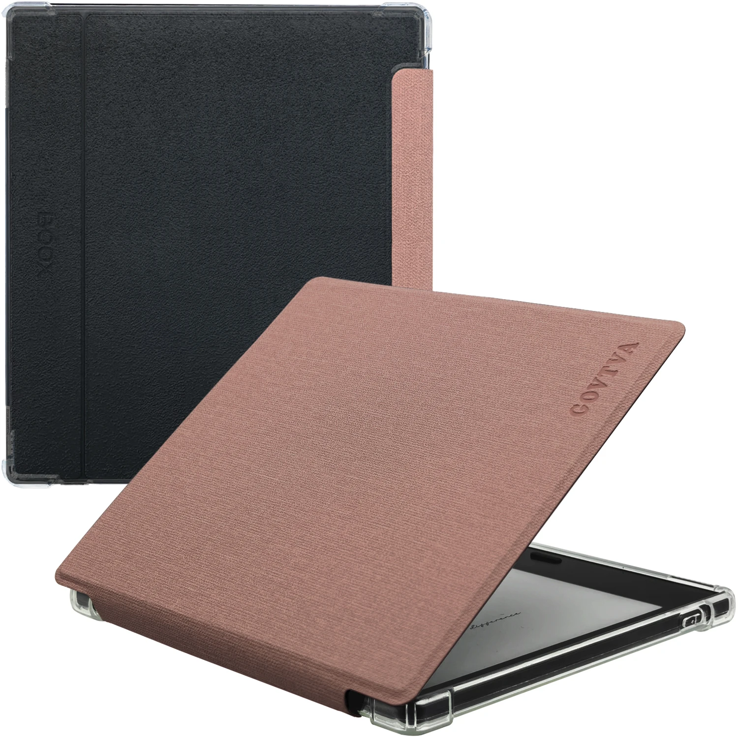 

Чехол для Onyx Boox Go 7/Go Color 7 (Gen 1 и 2, 2024/2025) Тонкий противоударный чехол с автоматическим пробуждением/Sleep 7 дюймов — прозрачная задняя крышка из ТПУ