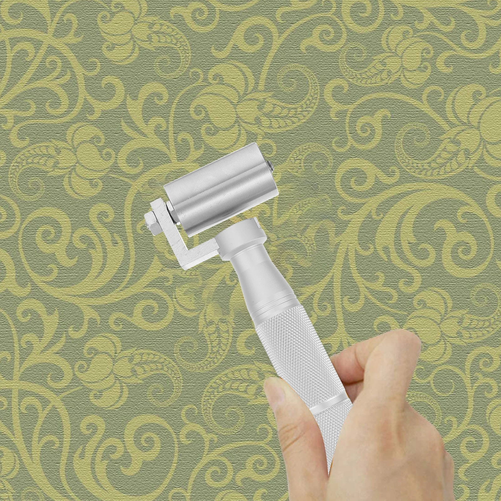 

Stainless Steel Roller for Seam Roller Wallpaper Home Construction Decoration Ergonomic Handle Reliable Performance