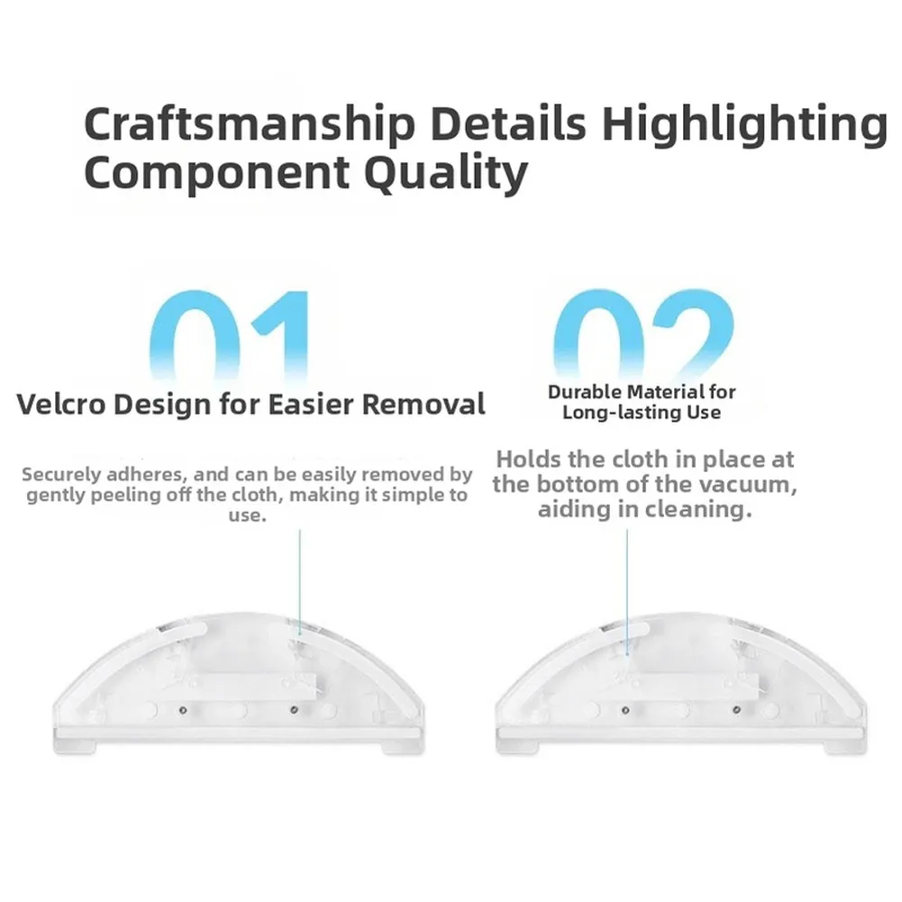 For Roidmi Robot Vacuum Cleaner Mop Holder Designed for Direct Integration With Existing Vacuum Mopping System