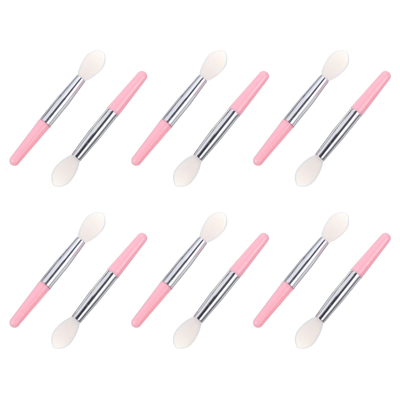 12 Pcs Silicone Lip Brush Makeup Lipstick Applicator Silica Gel Balm Mask Travel