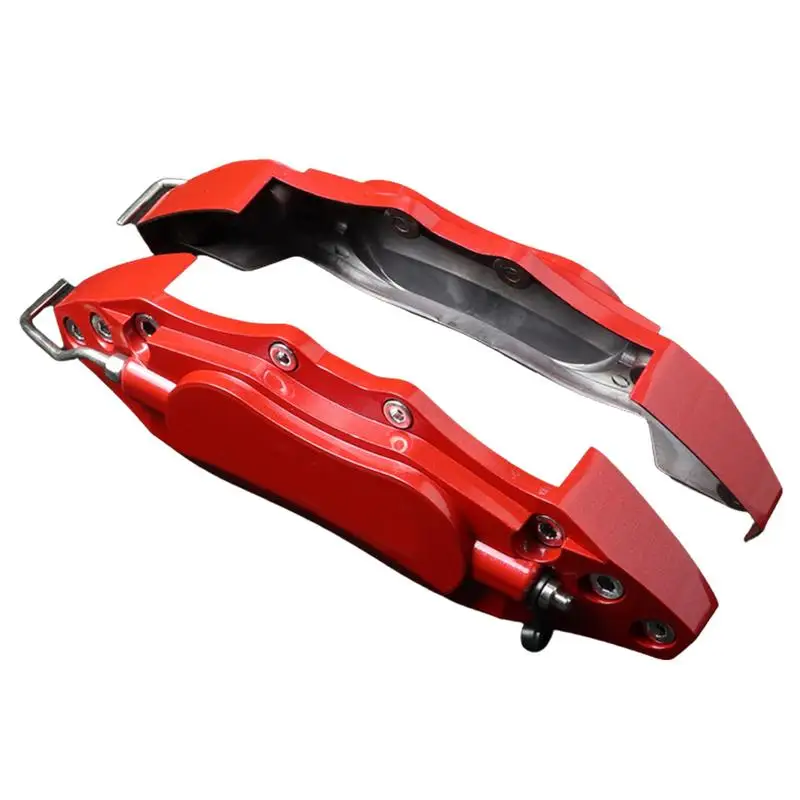 Long Lasting 2pcs Alloy Brake Caliper Covers Protector Aluminum Alloy Car Caliper Cover Lightweight Bright Color Brake Caliper