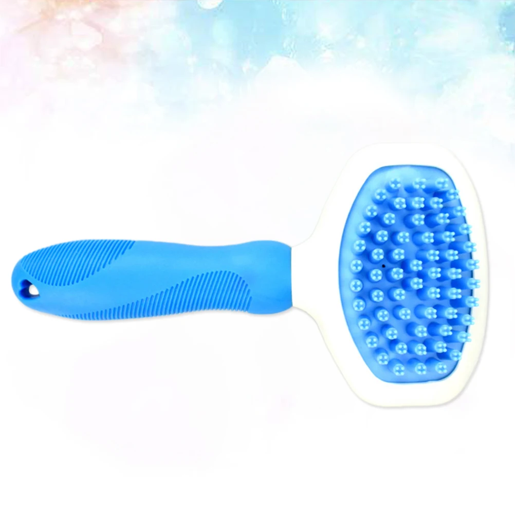 

Pet Removal Pet Brush Grooming Rubber Silicone Brush Lint Self Cleaning Comfortable Scratch Eco Friendly