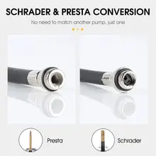 Mini Bike Pump Aluminum 100Psi Tire Inflator #3