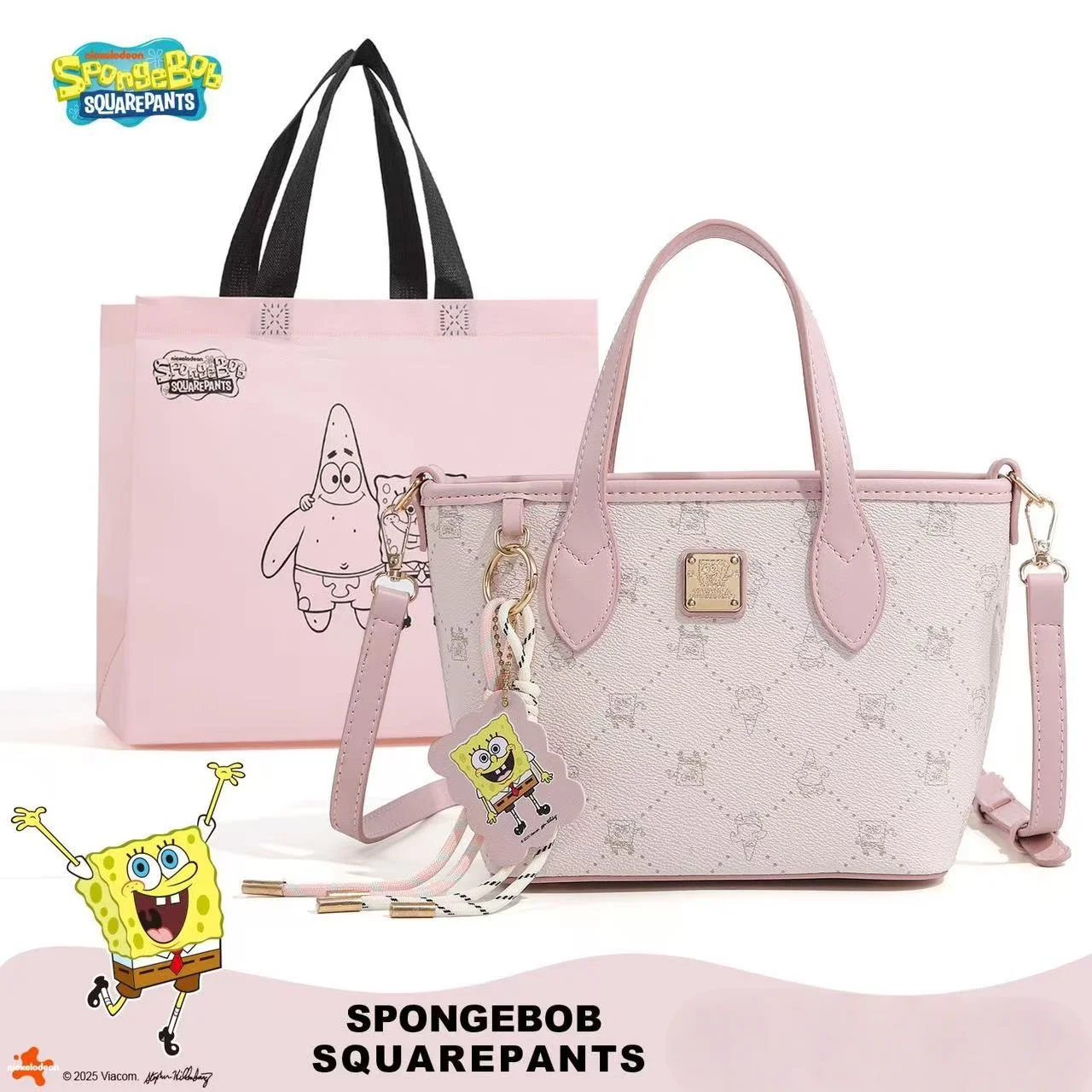 

Модные женские сумки 2026: Новинка осени-зимы — универсальная сумка-ведро через плечо с мультяшной вышивкой