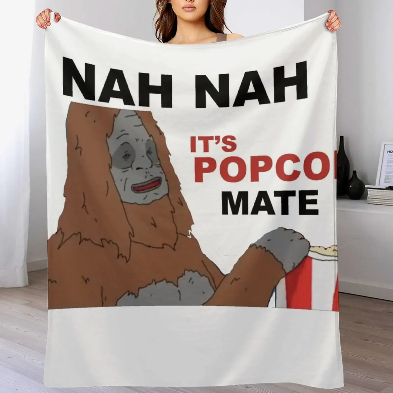 

Sassy POPCOIN Throw Blanket