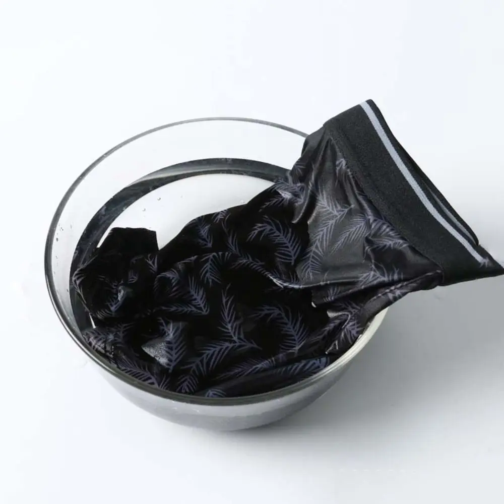 4PCS Simple Stripe Letter Men's Flat Panties Large Size Low Waist Boxer Shorts Male Underpants Seamless Mens Underwear Male