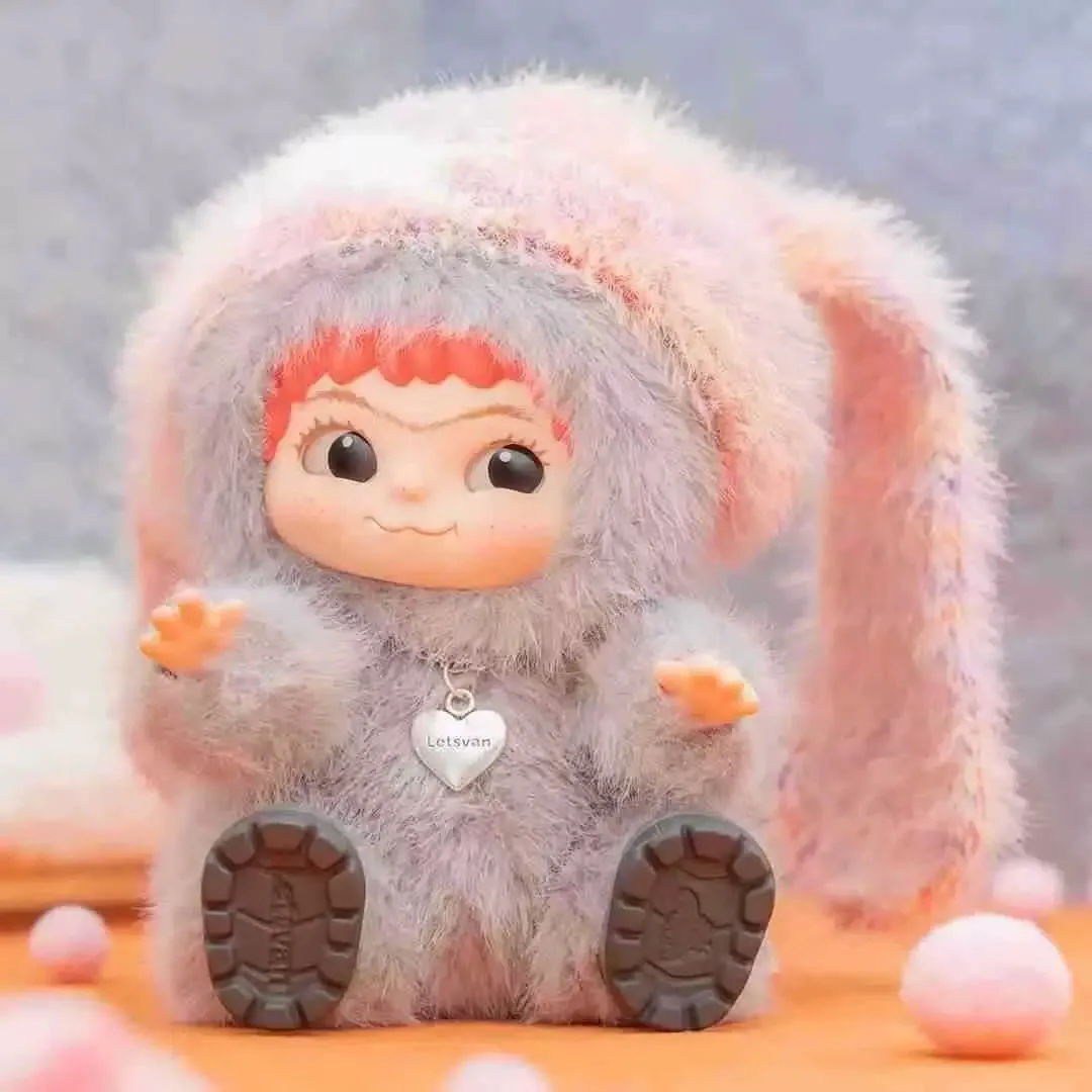 Nuova collezione premium WAKU//KU di divertenti scatole cieche per feste, figurine di bambole di peluche Waku Waku