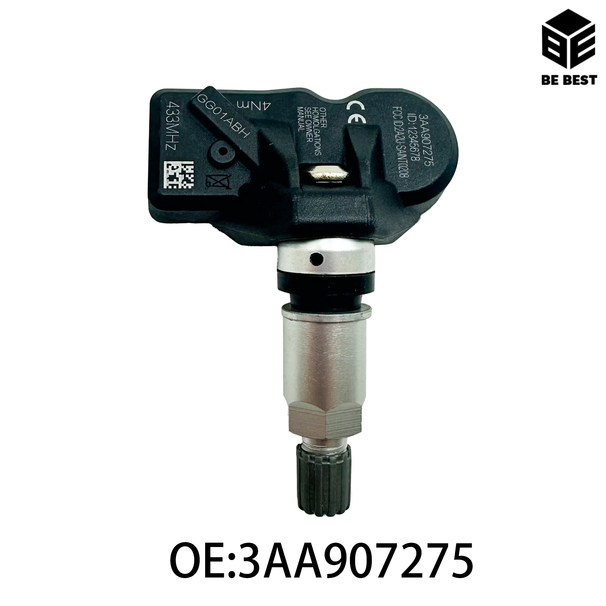 

3AA907275 Датчик системы контроля давления в шинах автомобиля, 4 шт. для Volkswagen CC Tiguan 2011-2017 2010-2015 VW Passat B6 TPMS 433 МГц