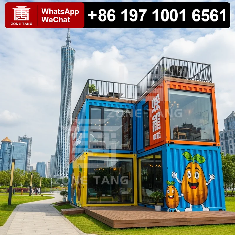 

Ecological Container Buildings Creative Container House Prefabricated Container House Multilevel Residence Durable Long Life