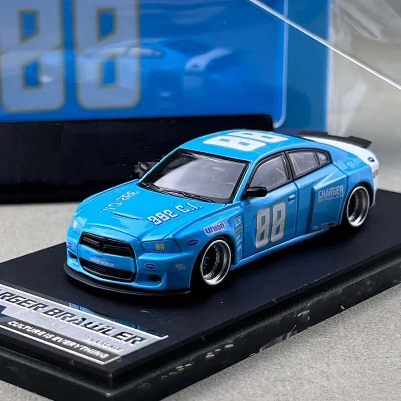 

TM 1/64 Charger Brawler Alloy Car Diecasts & Toy Vehicles Car Model Miniature Scale Model Car For Children