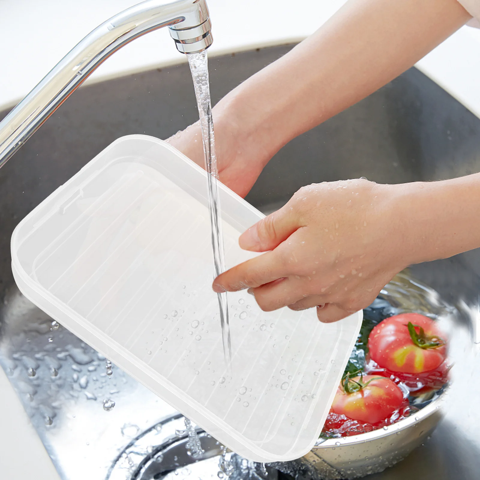 

Refrigerator Dumpling Box Bpa Free Food Storage Container Multi Grid Freezer Box for Kitchen Organization Space Saving