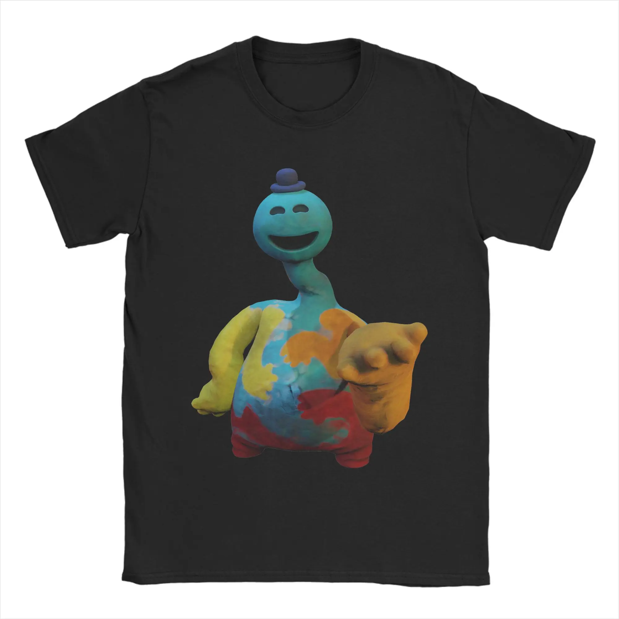 Doey The Doughman T Shirt Men's  Pure Cotton Funny T-Shirt Round Neck Poppys Tee Shirt Short Sleeve Clothing Printed