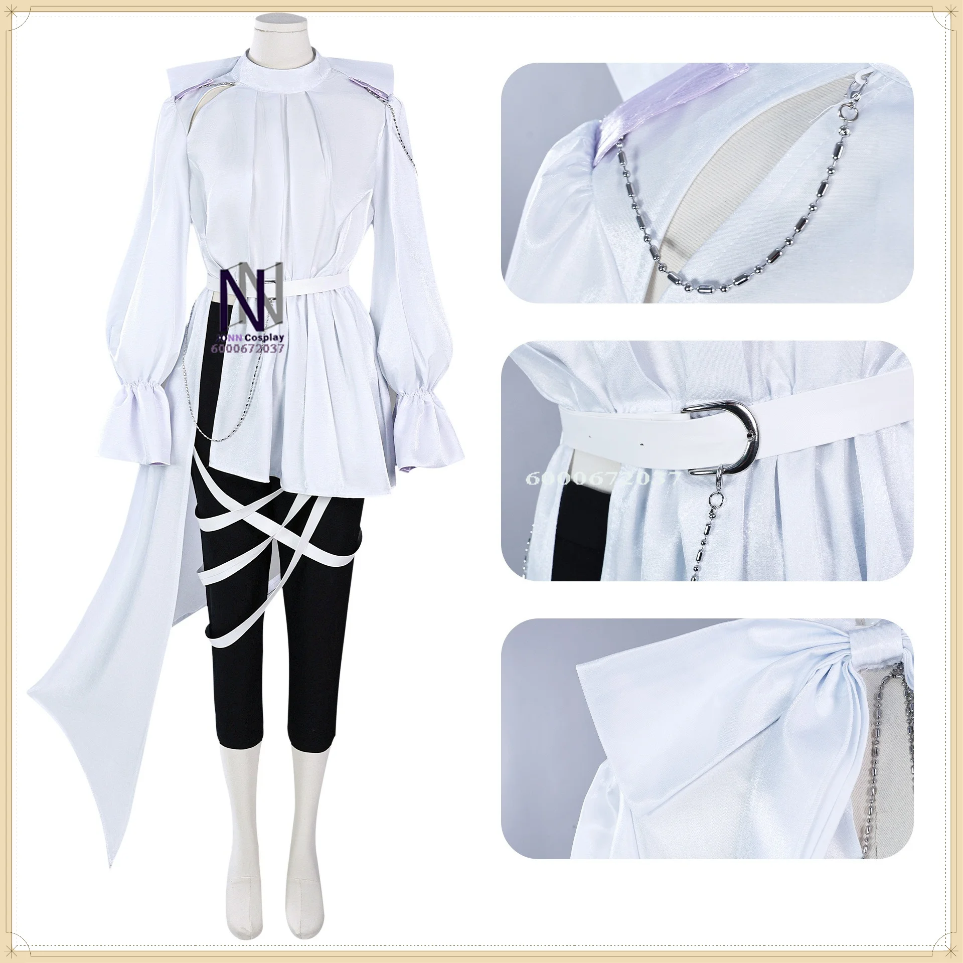 Disfraz de Cosplay de Luka de Alien Stage de alta calidad, conjunto completo, unisex, túnica verde Slytherin, estilo religioso, ropa de anime para fiesta de Halloween