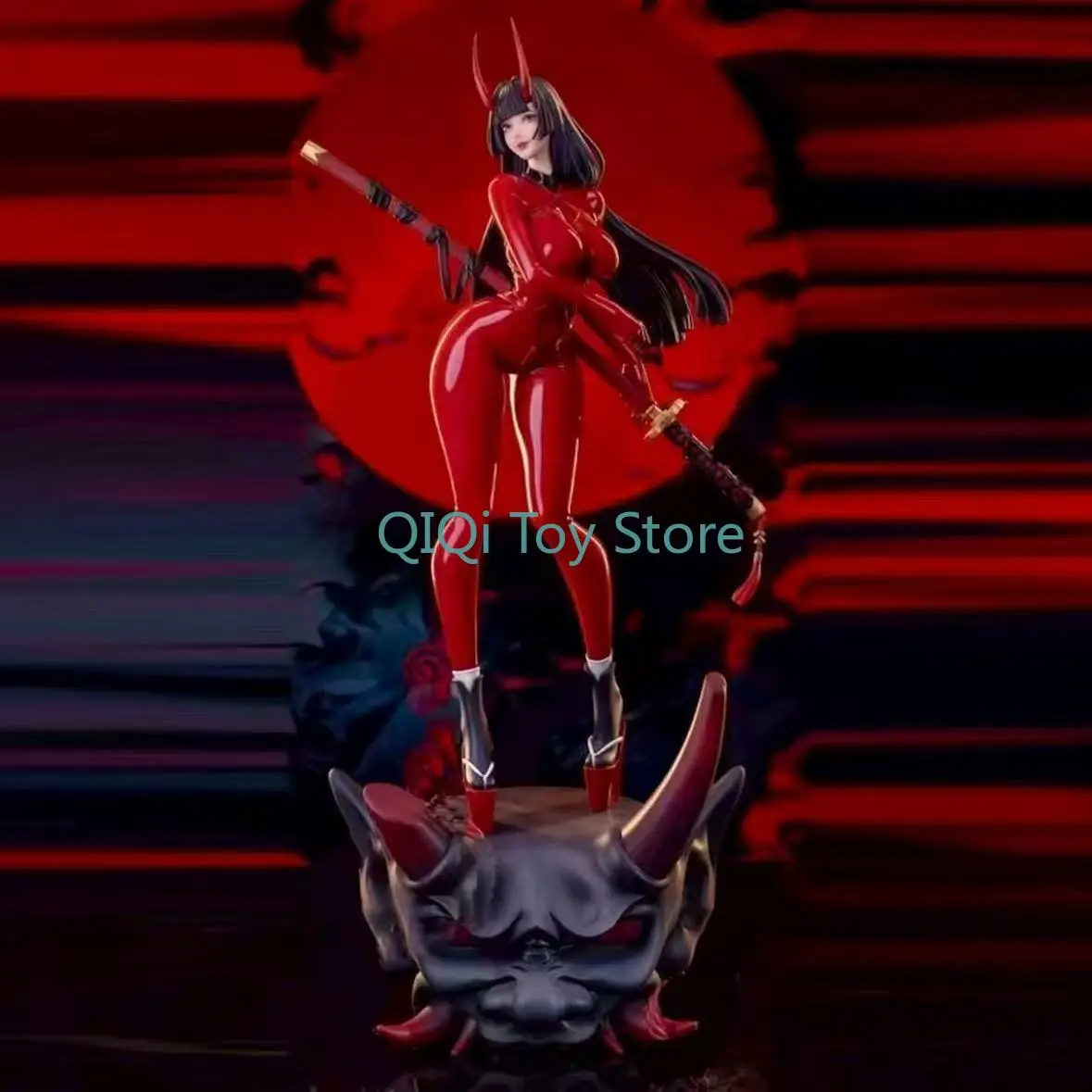 

New gel coat Chikomura Masa beautiful girl 1/4 anime statue super-large GK hand-made model ornament gift peripheral 55cm