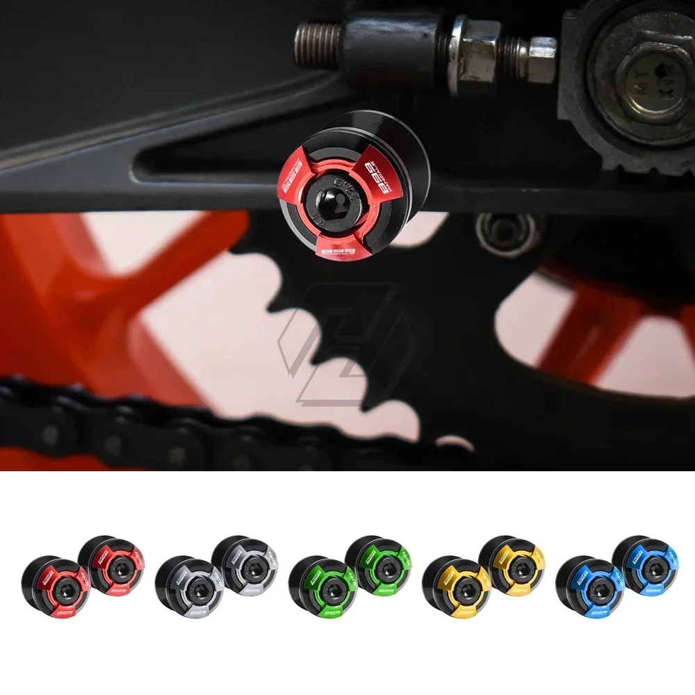 Per Ducati 899 Panigale 2014-2015 Accessori Moto Forcellone Bobine Slider Stand Viti