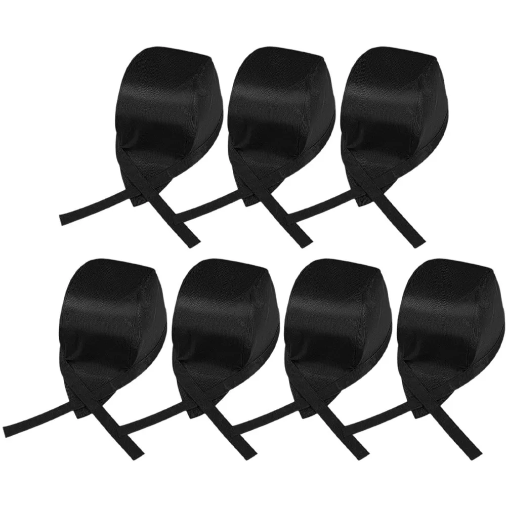 7 stuks katoenen koksmuts comfortabele keuken kookhoed wasbare chef-kok caps voor restaurant serveren hoeden keuken serveren hoeden