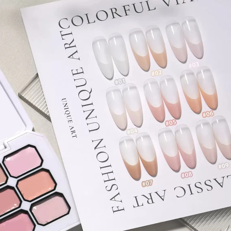 9-Color Pink Gradie…