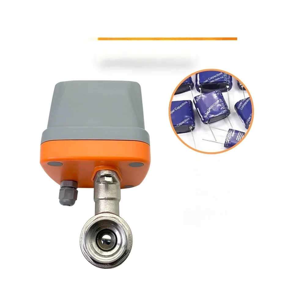 Stainless Steel 304 Electric Ball Valve DC12V 24V Normally Closed with 3 Second Actuation DN15 DN20 IP65 Waterproof