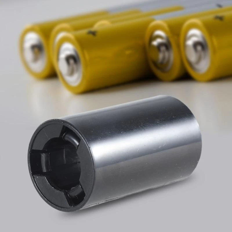 U55B 5pcs متانة AA إلى C قذيفة محول البطارية لاستخدام المكتب المنزلي #4