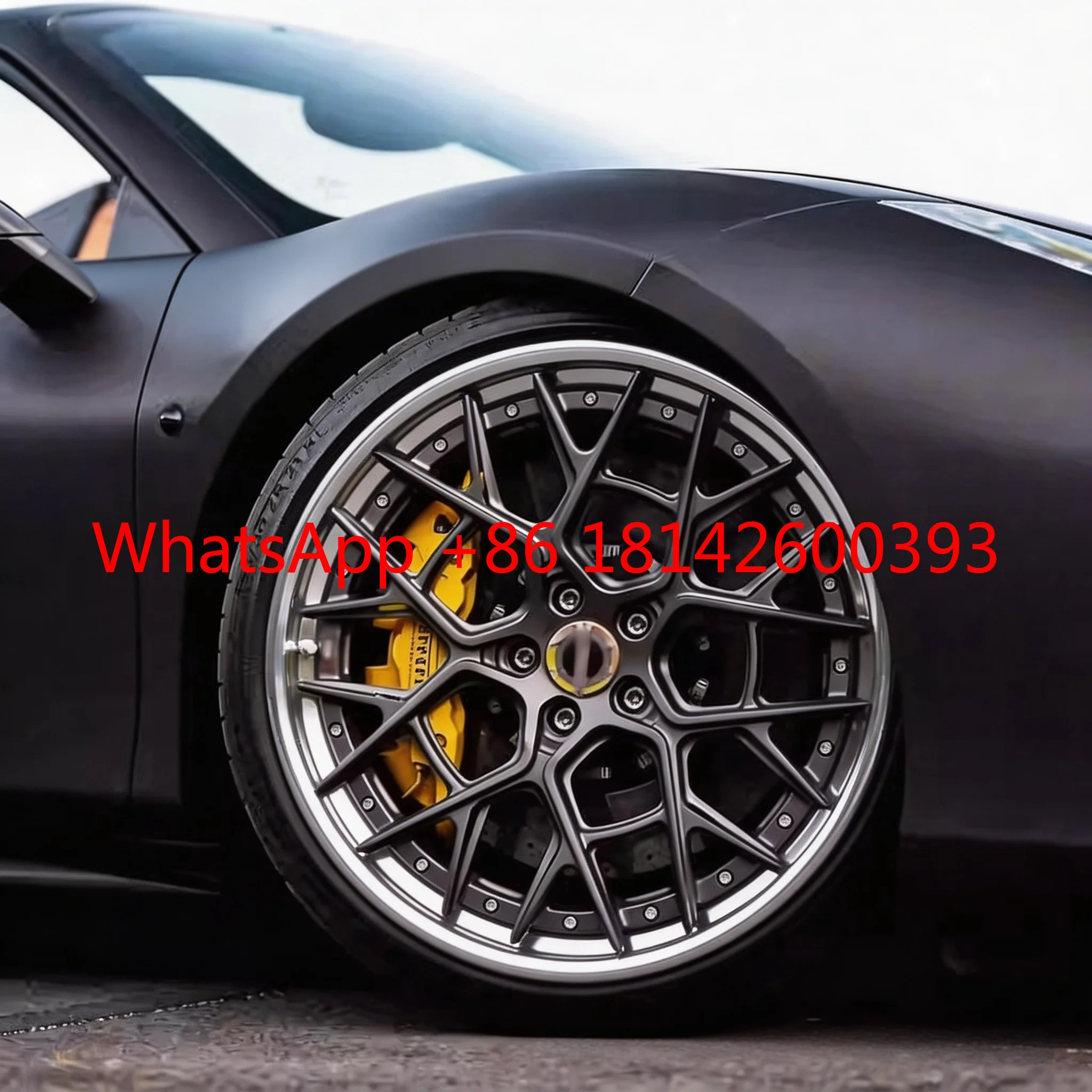 Forged Aluminum Two-Piece Wheels 18-24 Inch Sizes Custom Options for Various Car Models Personalized Wheel Rims
