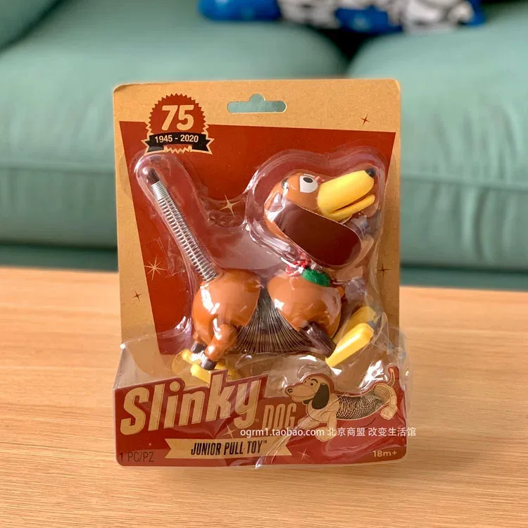 Stretch Slinky Dog Pixar Action Figures Toys Sheepherder Slinky Dog Woody Anime Figure Dolls Gift for Kids