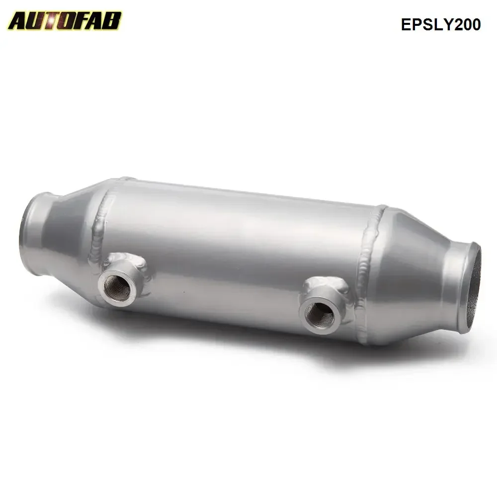 Intercooler liquido-aria di raffreddamento stile barilotto 4" X8" ID/OD 2,5" per motore del compressore per E46 M3 EPSLY200