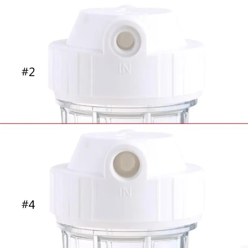 J6PE Transparent Water Purifier Filter Bottle for Home Kitchen Water Purifiers
