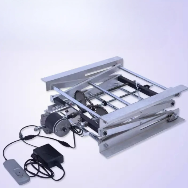 Supply high-end electric lifting platform with double screw chain drive for elevators