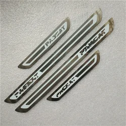 For Volkswagen Passat B7 2011-2018 ultrathin stainless steel Welcome pedal threshold guard plate anti-scratch  car accessories