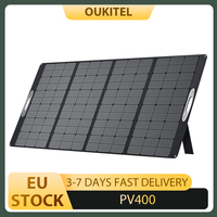 OUKITEL PV400 400W Foldable Portable Solar Panel with Kickstand, 23% Energy Conversion Rate, IP65 Waterproof