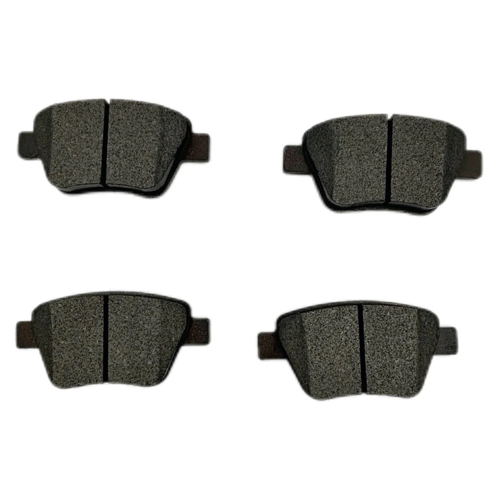 Rear Disc Brake Pads D1456 5K0698451 For VOLKSWAGEN GOLF6 GTI 5K 2.0T 2012-2015 metal material Car Accessories