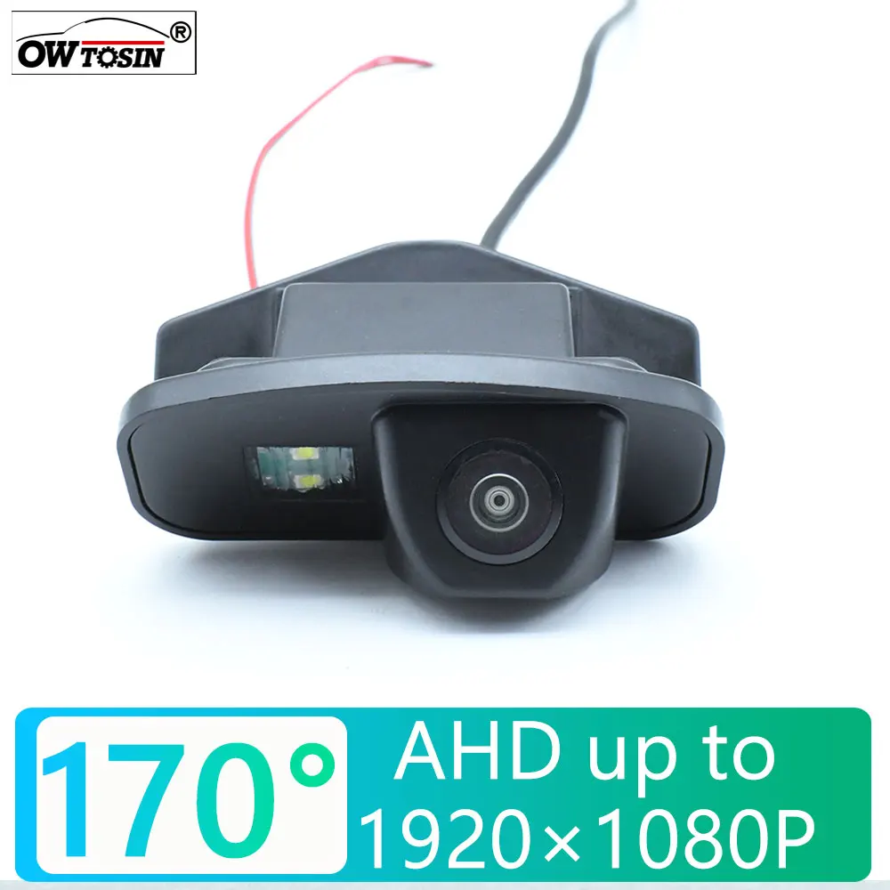 AHD 1920x1080P Car Camera For Honda CR-V SUV MK3 Insight MK2 2007-2014 Reverse Parking Video Monitor Waterproof Night Vision