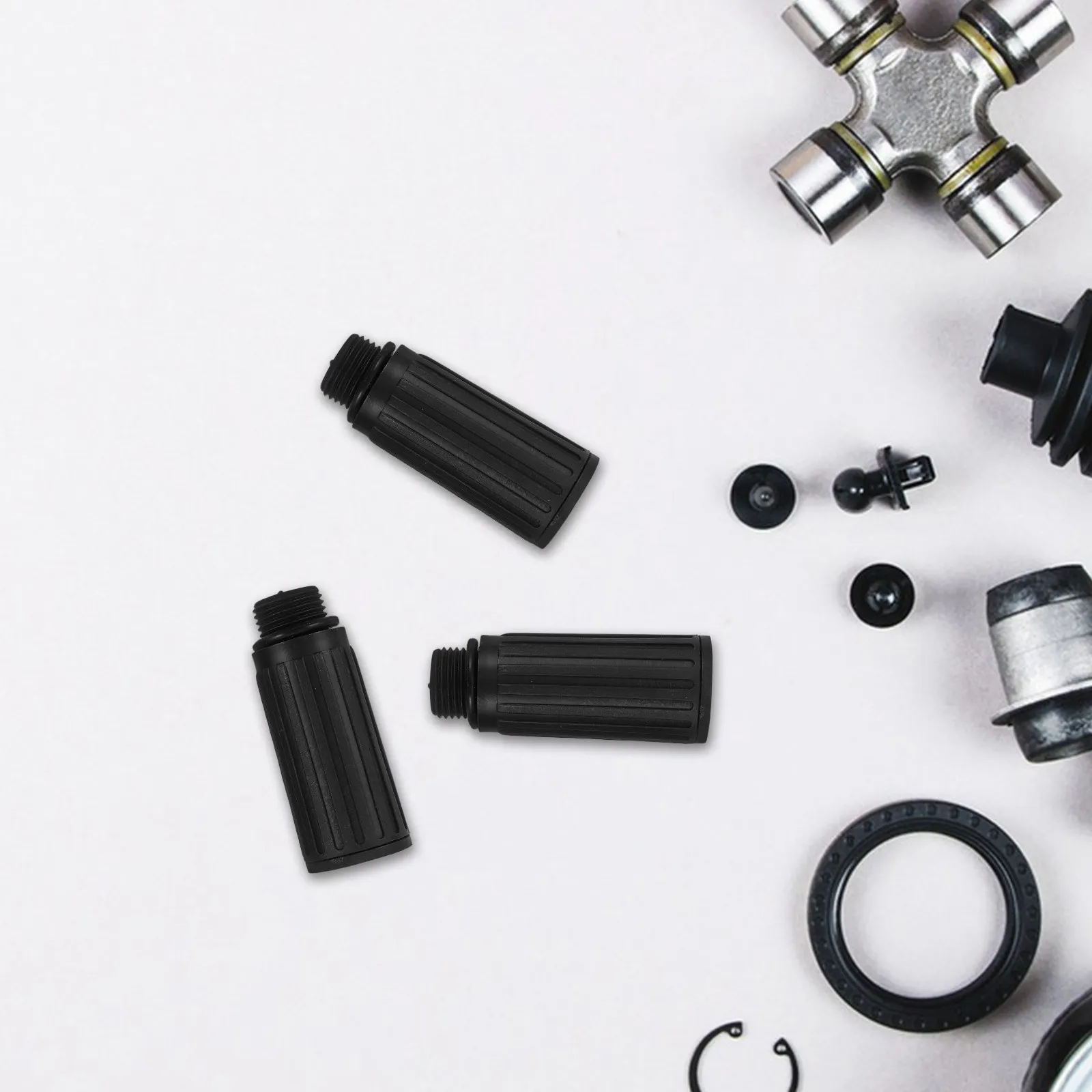 3Pcs Air Compressor Breather Vent Cap Plastic Breathing Rod Compressor Spare Parts Replacement Kit for Pneumatic Tools