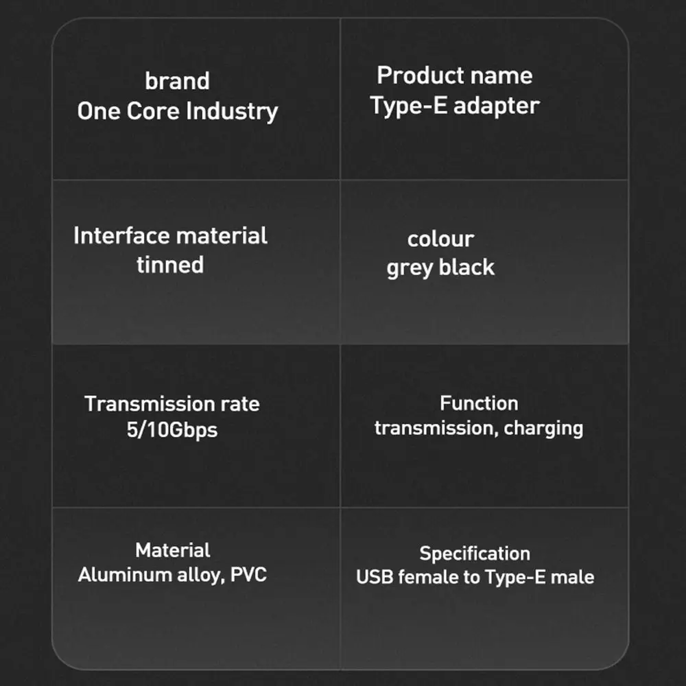 Mini Front Panel Female to Male Motherboard Cable Adapter Plug Converter Header Expansion Type-E