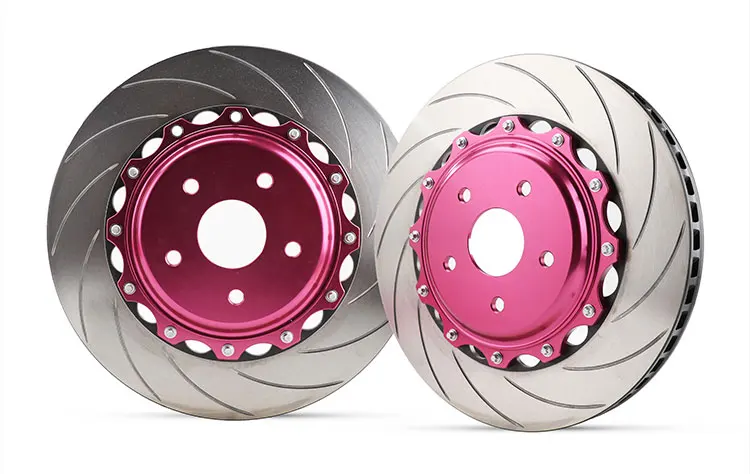 Factory Direct Racing  for AP 9040 6 Pot Big Brake Disc Kit Modified Aluminum Brakes Caliper Disc 355Mm 380Mm