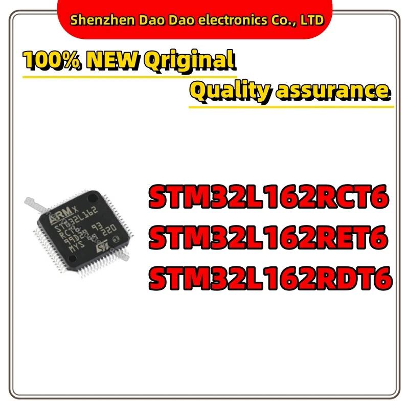 

STM32L162RCT6 STM32L162RET6 STM32L162RDT6 STM32L STM IC MCU Chip LQFP-64 Quality Brand New Microcontroller