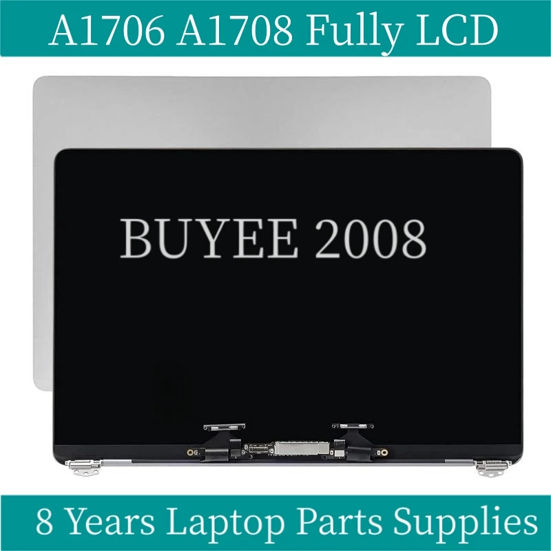 Original Tested Working 13.3” A1706 A1708 Fully LCD For Macbook Pro 13.3 Inch A1708 A1706 LCD Screen Full Assembly Replacement