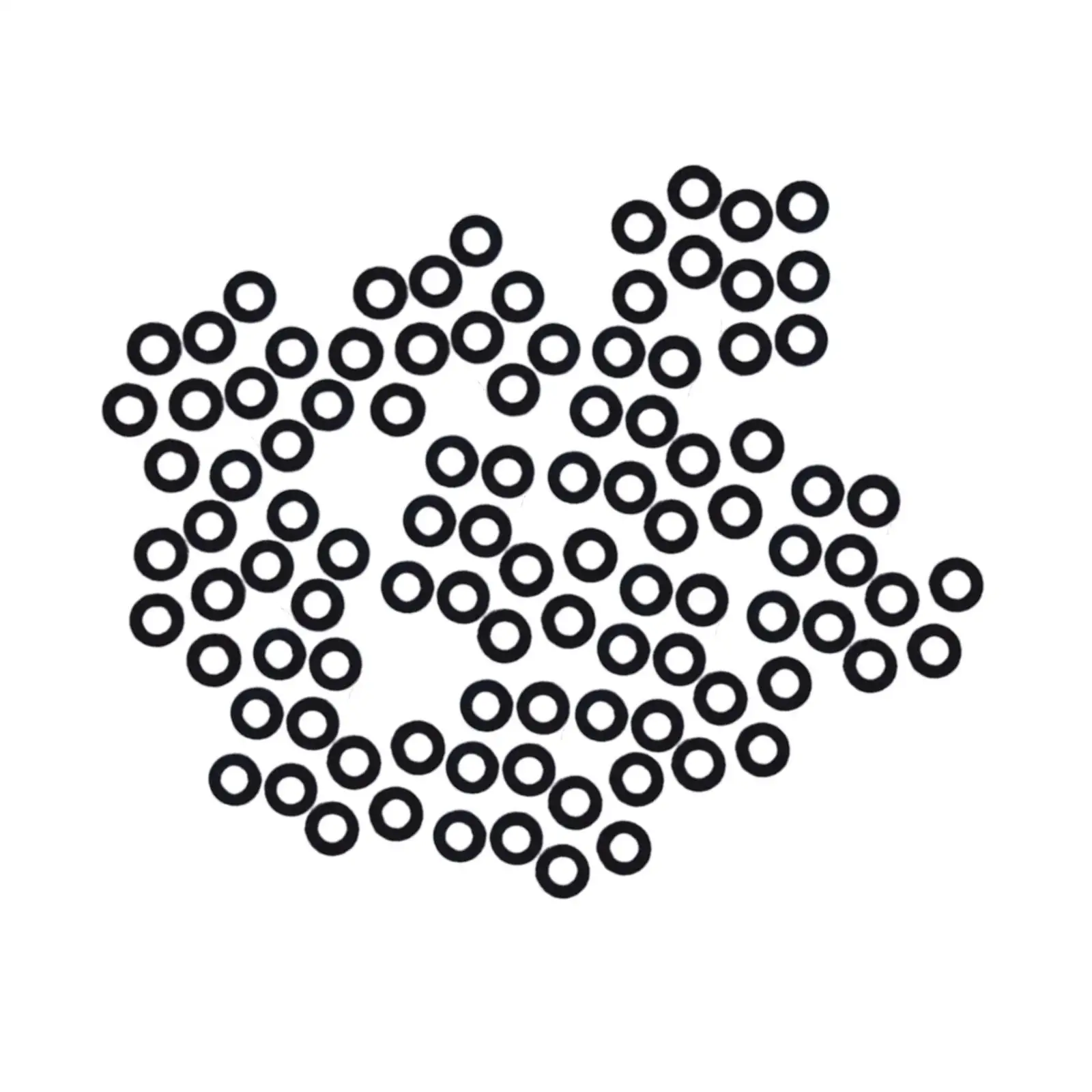 

100x Badminton Racket Grommets Eyelets Portable Repairing Universal Maintenance Stringing Tools Washers Inner Collapse Rings