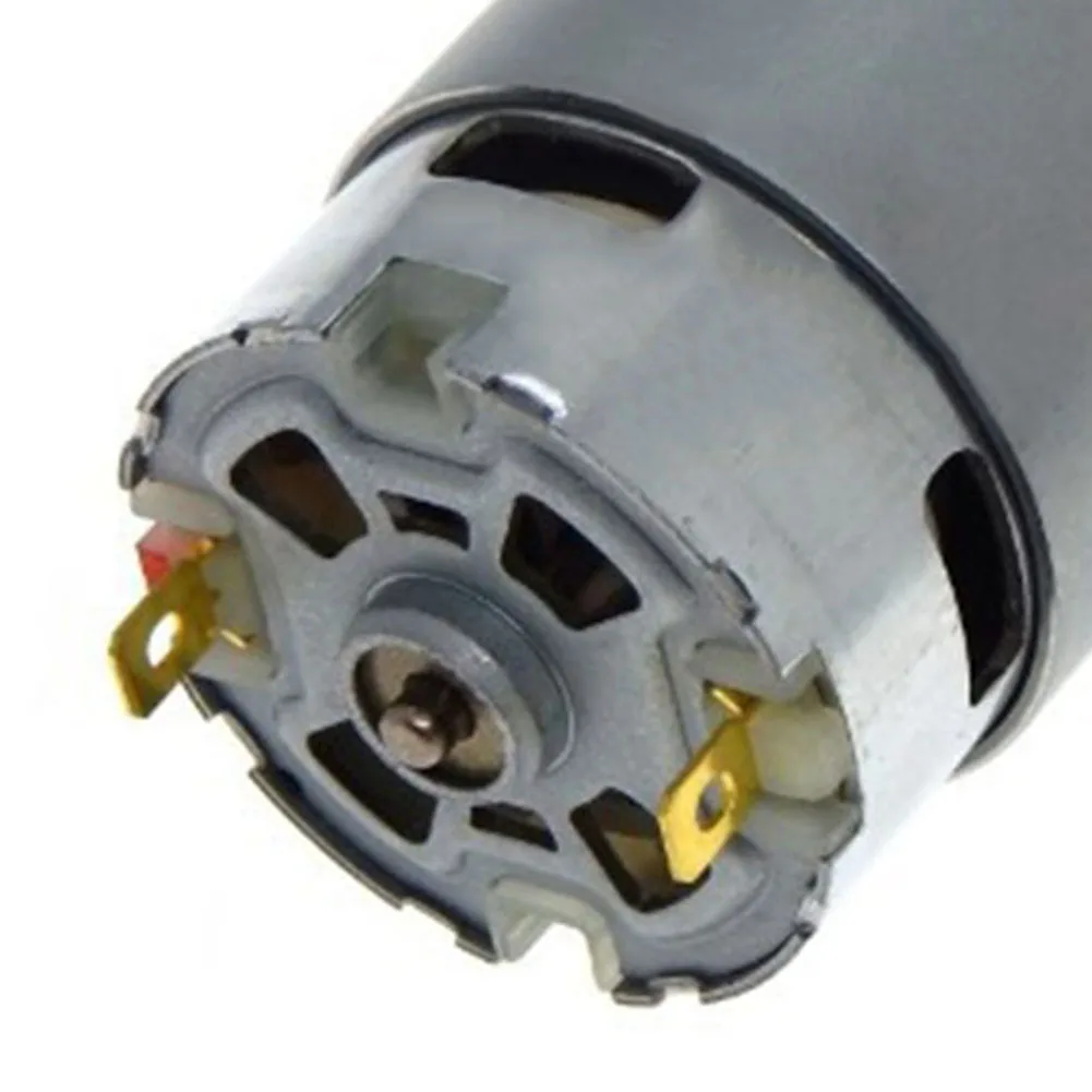 For DIY Projects 629163-9 Motor Replacement Motor 629163-9 Switch SLiver Metal Construction High Torque Output