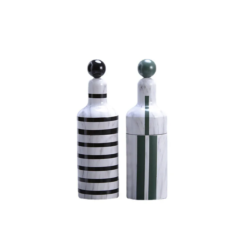 

Creative bottle-shaped ornaments, resin Nordic handicrafts, home furnishings