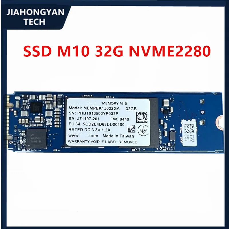 New SSD M10 64G 32G 2280 For Intel Aoteng Generation 2 Notebook Drive M.2 Solid StateMemory Acceleration Cache Nvme