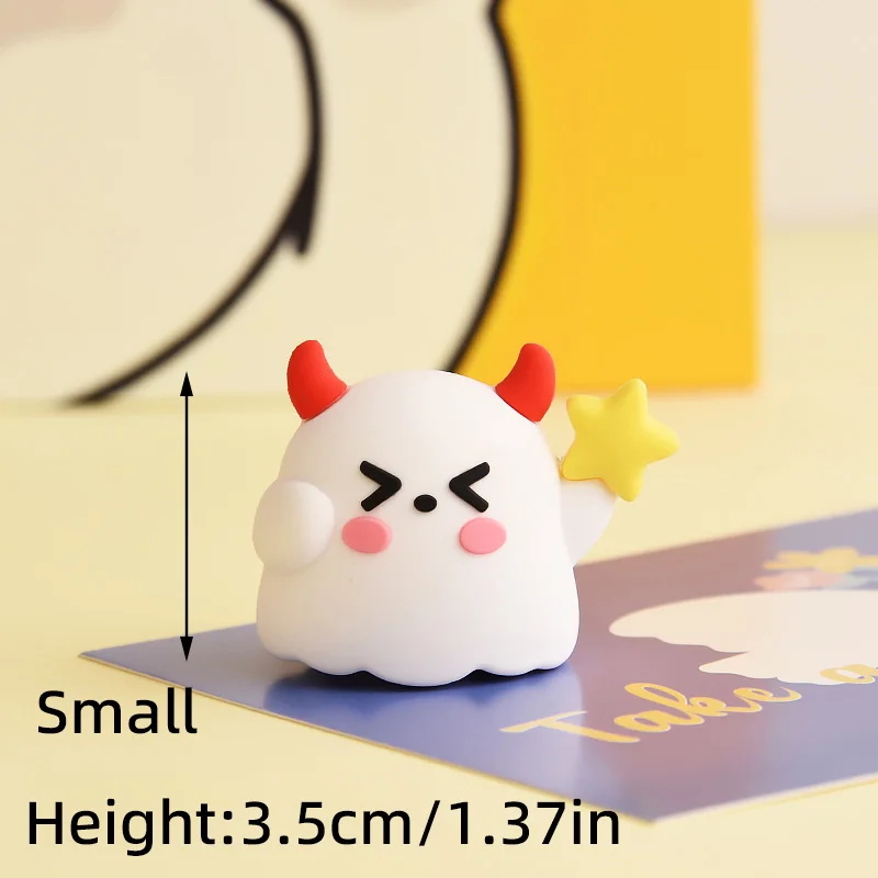 Halloween Cake Decoration Funny Ghost Pumpkin Castle for Halloween Party Supplies 2024 Happy Halloween Cake Cupcake Toppers view 3