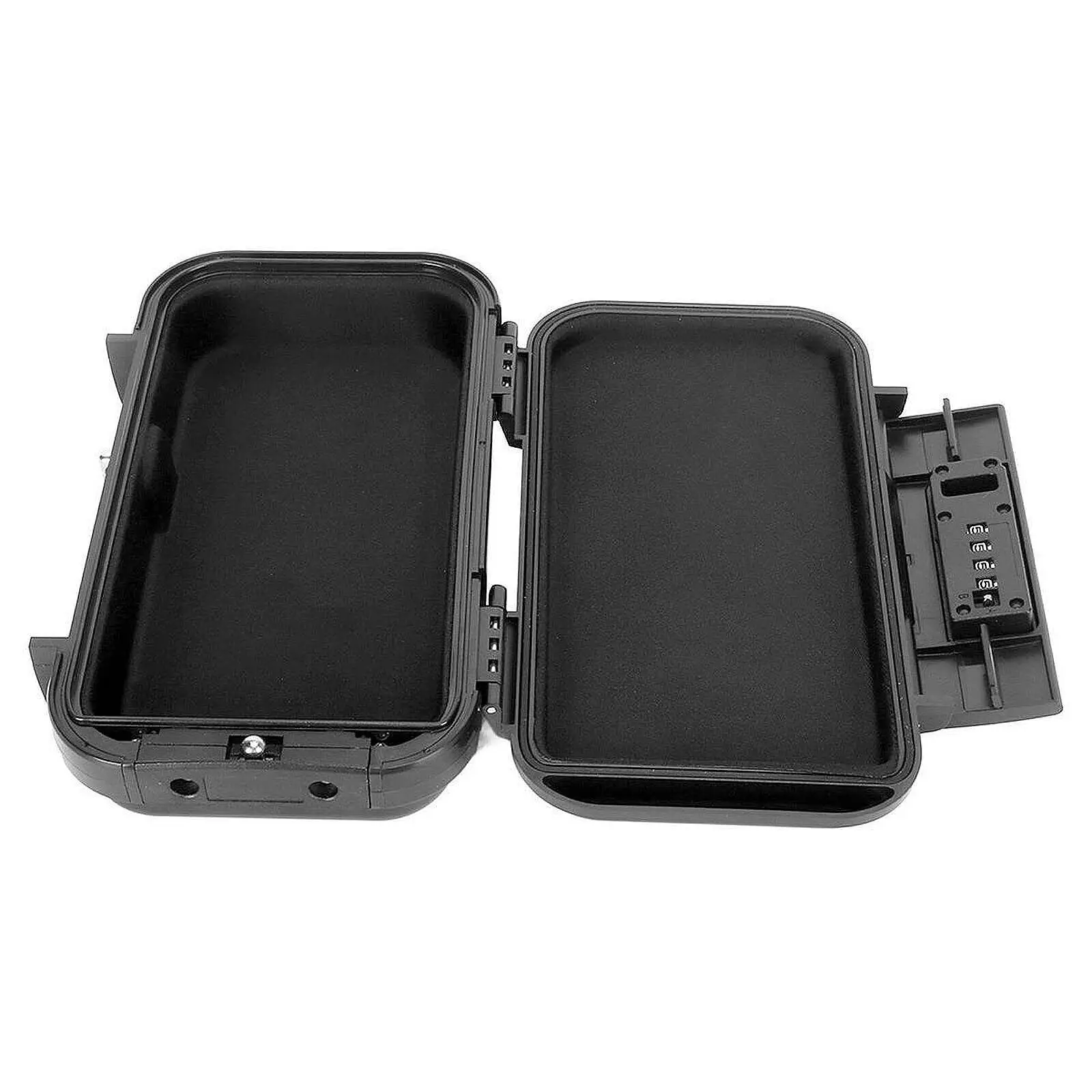 Portable Mini Security Box Caso de bloqueio de combinação à prova d'água Travel Security Case Caixa de armazenamento para chaves de valor, carro, casa