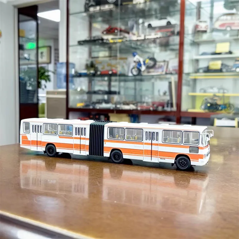 1:64 Bus Changjiang Changjiang CJ660B Articulated City Bus Alloy Bus Model Toy