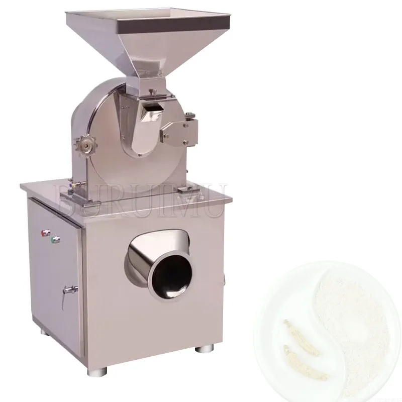 Stainless Steel Grinder Machine Large-scale Crusher Household Mill Commercial Powder Ultra-fine Grinding Machine Mill