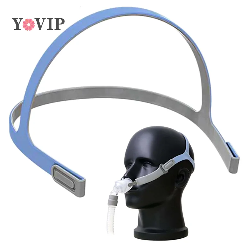 CPAP Head Band para Air Fit P2 Almofada Nasal, Peça de Substituição Completa, Chapelaria, Ajudante do sono, Ronco Acessórios, 1Pc