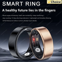 Smart Health Ring Heart Rate Fitness Men Women Blood Pressure Sleep Monitor IP68 Waterproof Smart Rings 2024 New for IOS Android